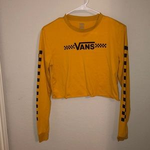 Long sleeve crop top